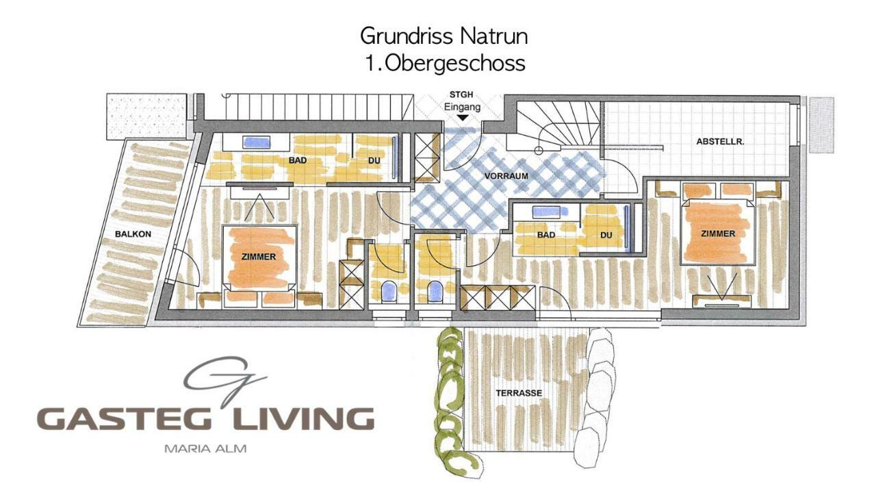 Апартаменты Gasteg Living Мариа-Альм Экстерьер фото